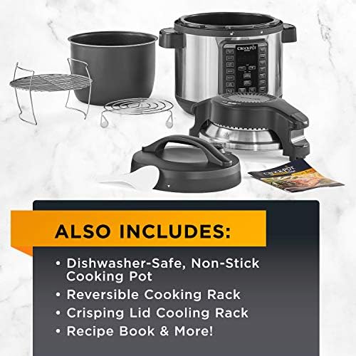 Crock-Pot Express Crisp 8 Quart 10-in-1 Pressure Cooker - FN12