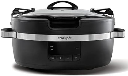 Crock-Pot Thermoshield 6 Quart Slow Cooker with Carry Handles - 3BGG