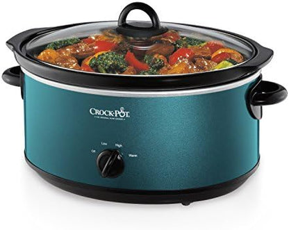 Crock-Pot 7 Quart Manual Slow Cooker – Turquoise - 0868