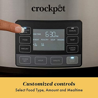 Crock-Pot MyTime 6 Quart Programmable Slow Cooker - RMGN