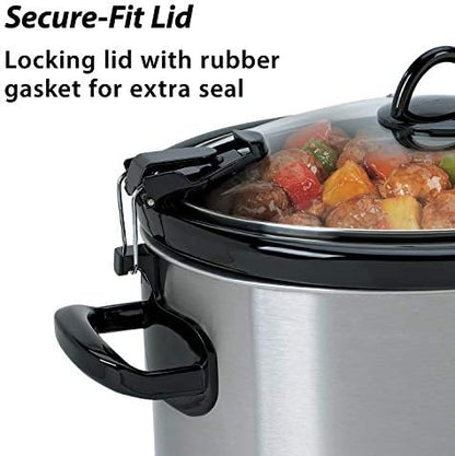 Crock-Pot Cook & Carry 6 Quart Portable Slow Cooker - P8DN