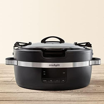 Crock-Pot Thermoshield 6 Quart Slow Cooker with Carry Handles - 3BGG