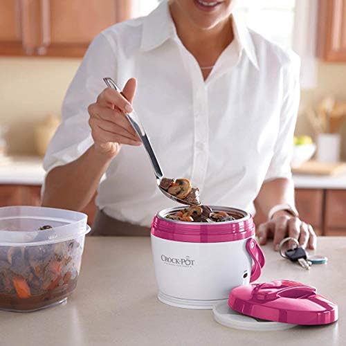 Crock-Pot Lunch Crock Portable Food Warmer 20oz – Pink - 6MFL
