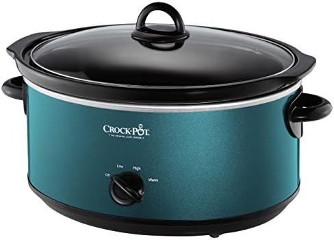 Crock-Pot 7 Quart Manual Slow Cooker – Turquoise - 0868