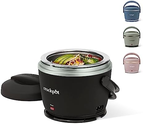 Crock-Pot Electric Lunch Box Food Warmer 20oz – Black - VG7H