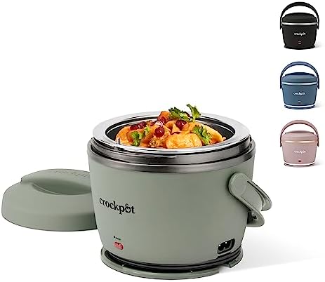 Crock-Pot Portable Electric Lunch Box Food Warmer – Green - LIKY