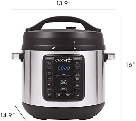 Crock-Pot 8 Quart Express Crock Multi-Use Pressure Cooker - S603