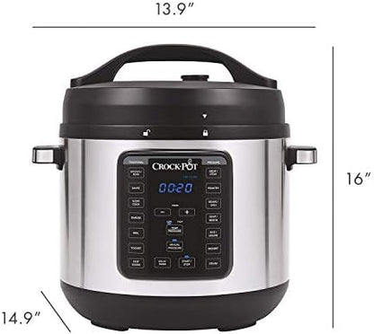 Crock-Pot 8 Quart Express Crock Multi-Use Pressure Cooker - S603