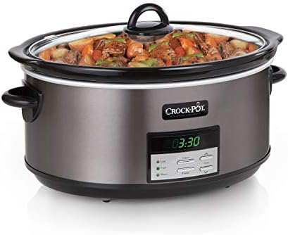 Crock-Pot 8 Quart Programmable Slow Cooker with Auto Warm - SWXD