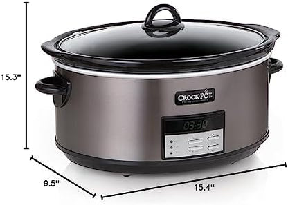 Crock-Pot 8 Quart Programmable Slow Cooker with Auto Warm - 1Q6R