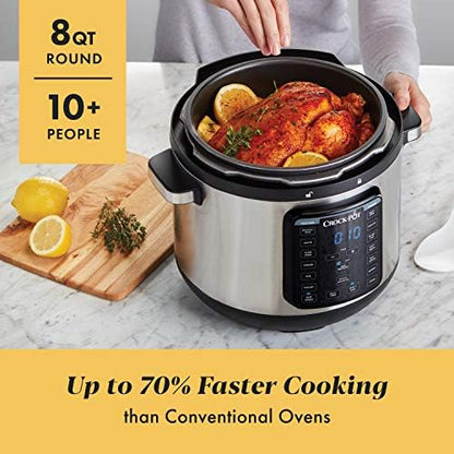 Crock-Pot 8 Quart Express Crock Multi-Use Pressure Cooker - S603