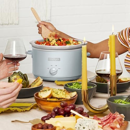 Crock-Pot 4.5 Quart Manual Slow Cooker – Macaroon Blue - GB9X