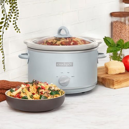 Crock-Pot 4.5 Quart Manual Slow Cooker – Macaroon Blue - GB9X