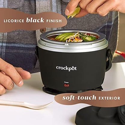 Crock-Pot Electric Lunch Box Food Warmer 20oz – Black - VG7H