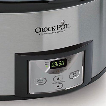 Crock-Pot Cook & Carry 6 Quart Programmable Slow Cooker - 2BR0