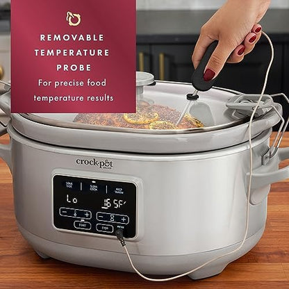 Crock-Pot 7 Quart Programmable Cook & Carry Slow Cooker - FZK5