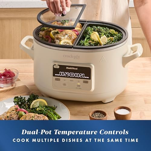 Crock-Pot MultiMeal Multicooker with Programmable Slow Cooker - ULSY