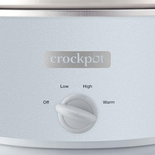 Crock-Pot 4.5 Quart Manual Slow Cooker – Macaroon Blue - GB9X