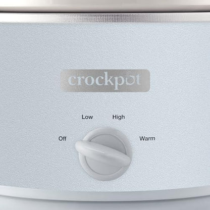 Crock-Pot 4.5 Quart Manual Slow Cooker – Macaroon Blue - GB9X