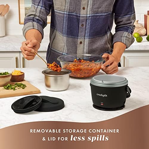 Crock-Pot Electric Lunch Box Food Warmer 20oz – Black - VG7H