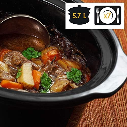 Crock-Pot Cook & Carry 6 Quart Portable Slow Cooker - P8DN