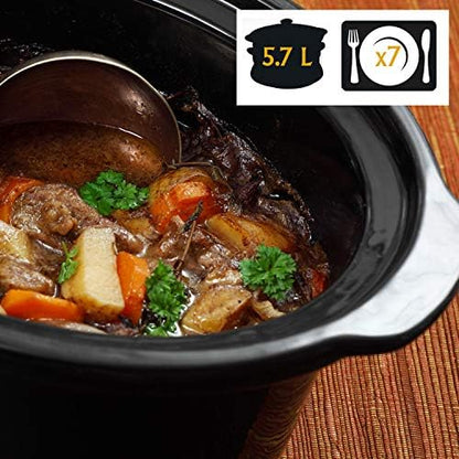 Crock-Pot Cook & Carry 6 Quart Portable Slow Cooker - P8DN