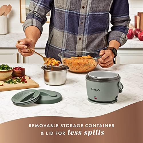 Crock-Pot Portable Electric Lunch Box Food Warmer – Green - LIKY