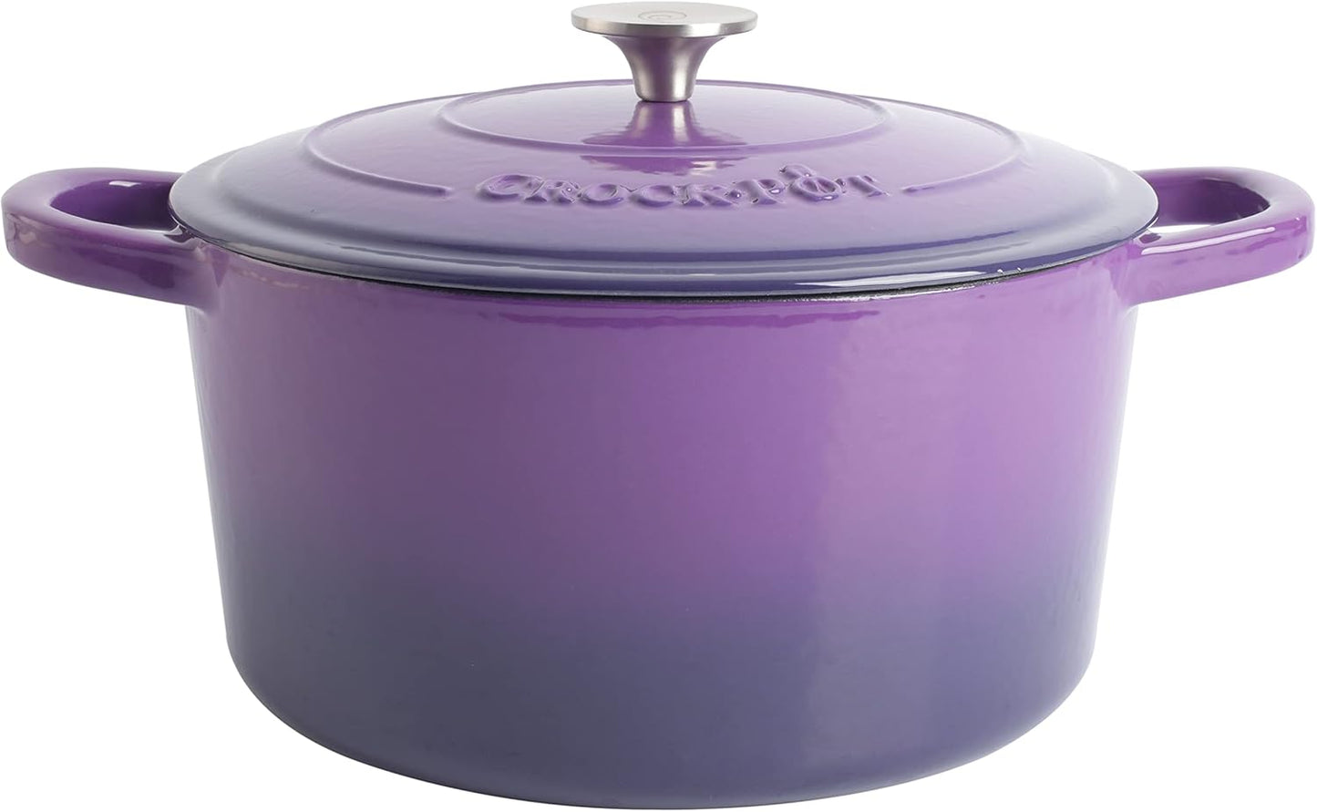Crock-Pot 3 Quart Enameled Cast Iron Dutch Oven – Aqua - LMVO