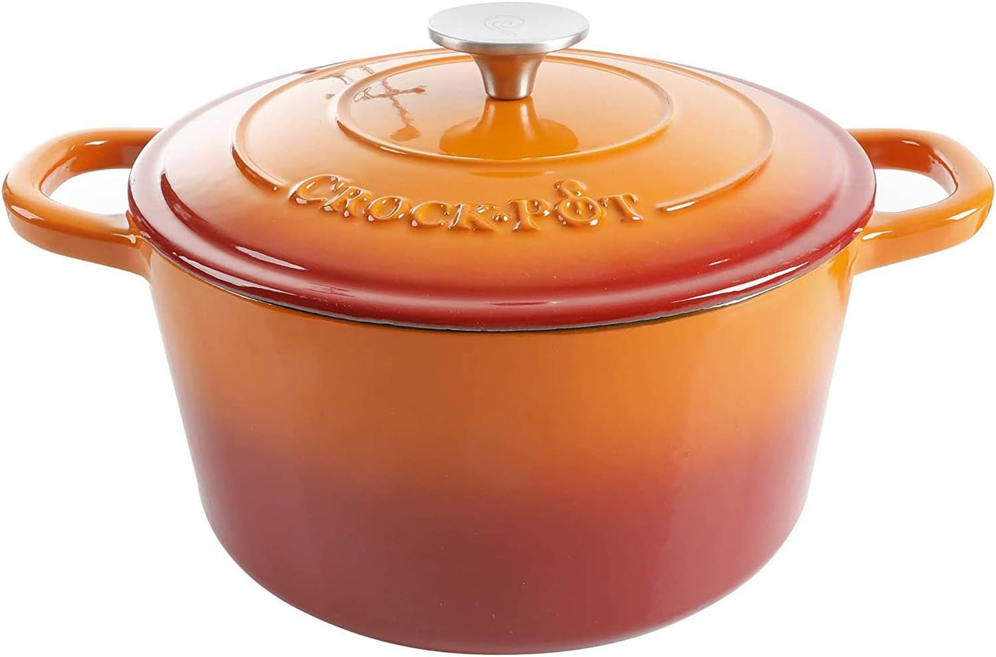 Crock-Pot 3 Quart Enameled Cast Iron Dutch Oven – Aqua - LMVO