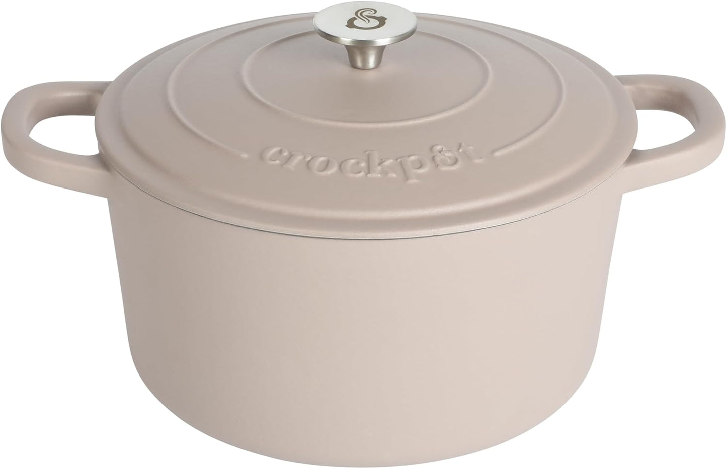 Crock-Pot 3 Quart Enameled Cast Iron Dutch Oven – Aqua - LMVO