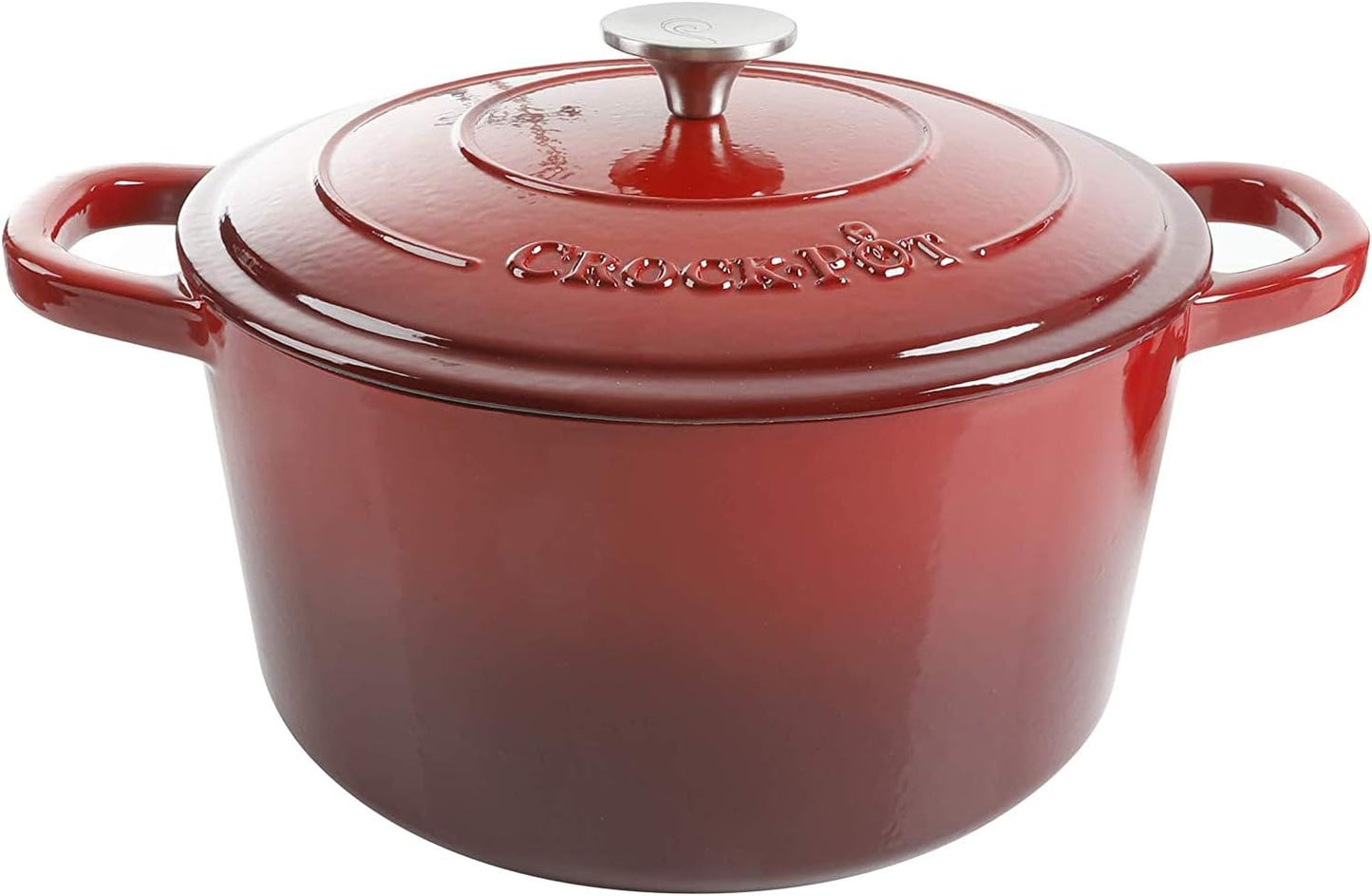 Crock-Pot 3 Quart Enameled Cast Iron Dutch Oven – Aqua - LMVO