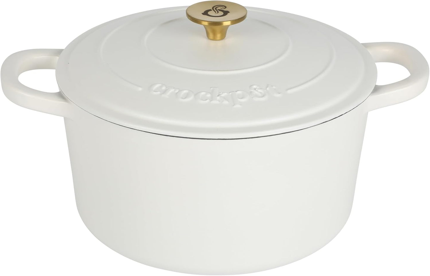 Crock-Pot 3 Quart Enameled Cast Iron Dutch Oven – Aqua - LMVO