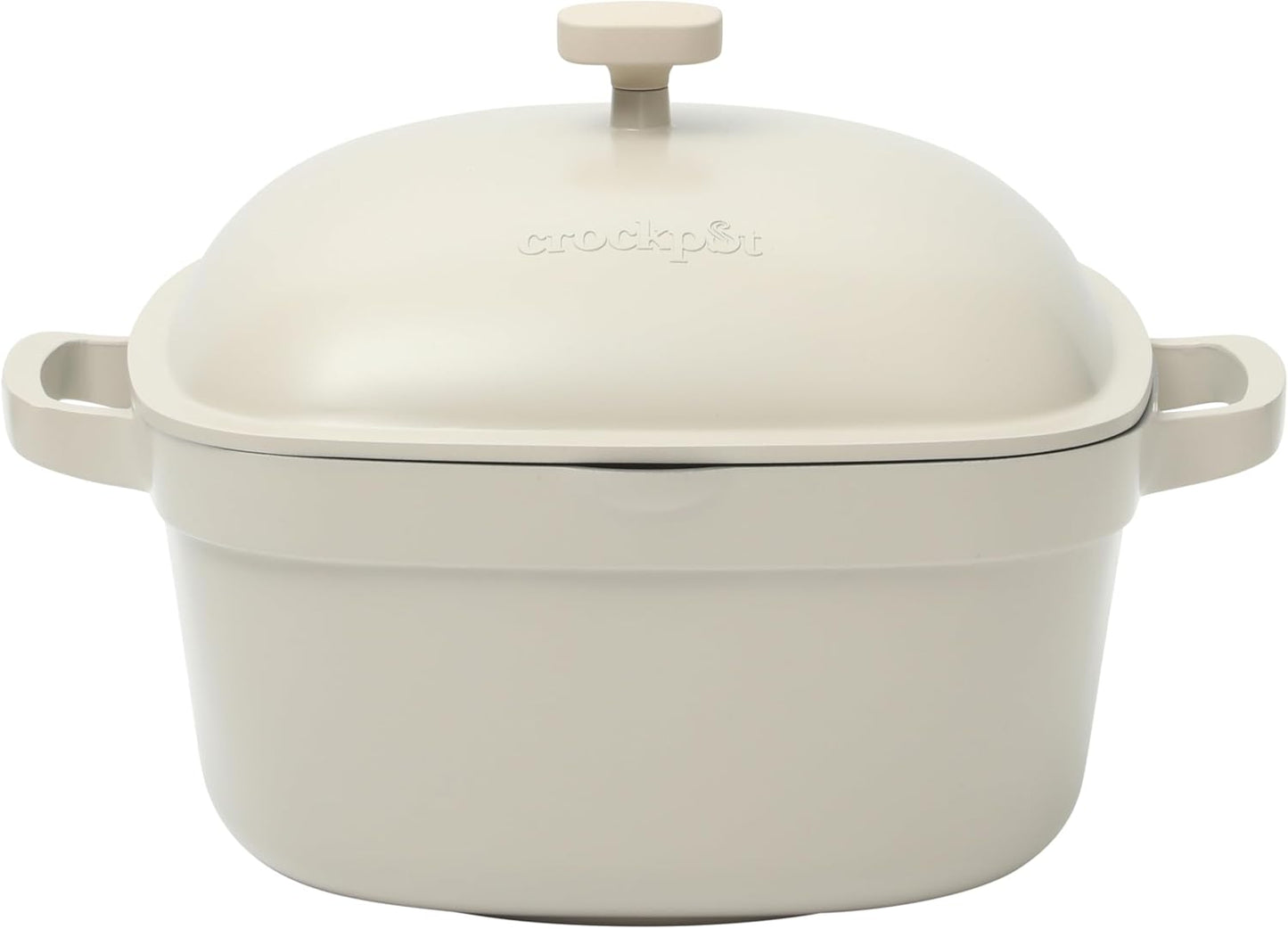 Crock-Pot 3 Quart Enameled Cast Iron Dutch Oven – Aqua - LMVO
