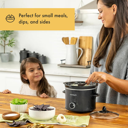 Crock-Pot 2 Quart Mini Slow Cooker – Classic Compact Cooker - 7GX6