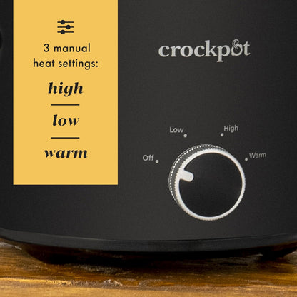 Crock-Pot 2 Quart Mini Slow Cooker – Classic Compact Cooker - 7GX6