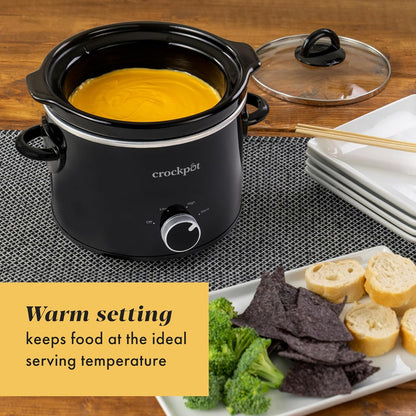 Crock-Pot 2 Quart Mini Slow Cooker – Classic Compact Cooker - 7GX6